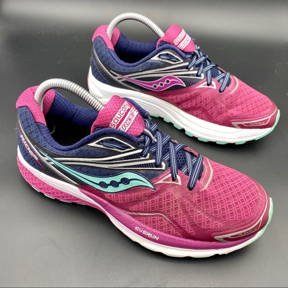 saucony women's ride 9 running shoe